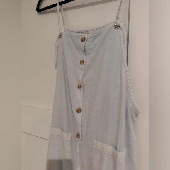 Baby Blue Billabong S jumpsuit overalls NWOT - Picture 3 of 3